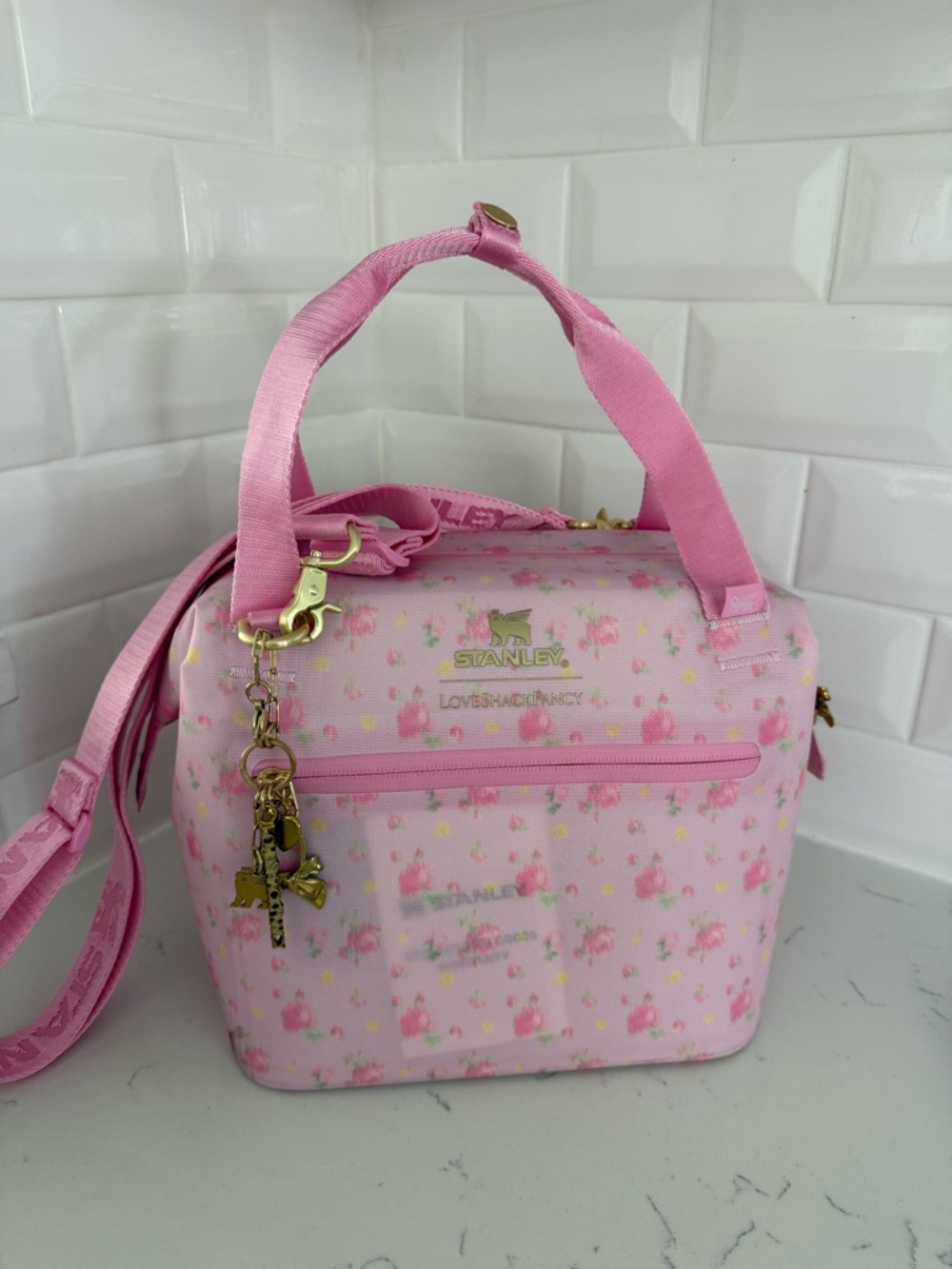 NWT VIRAL Stanley x Love Shack Fancy Julienne Mini Cooler ✨